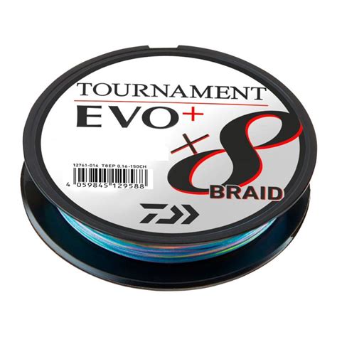 TRENZADO DAIWA TOURNAMENT EVO 8 BRAID 0 30MM 300M MULTICOLOR Pescaxaloc