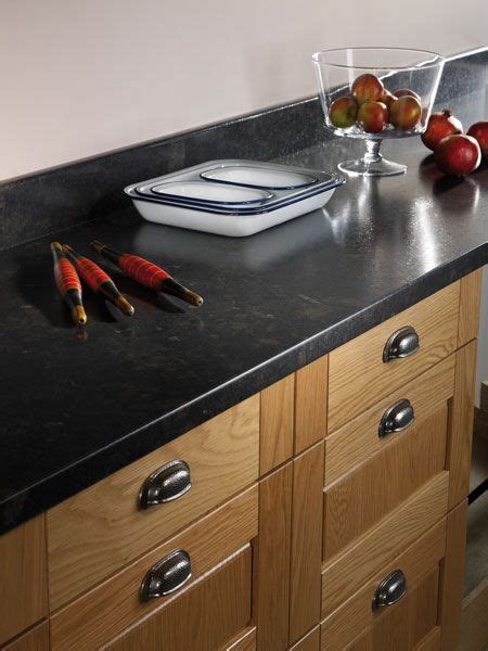 Black Fossilstone Prima Formica Laminated Worktop Homeinterior Black