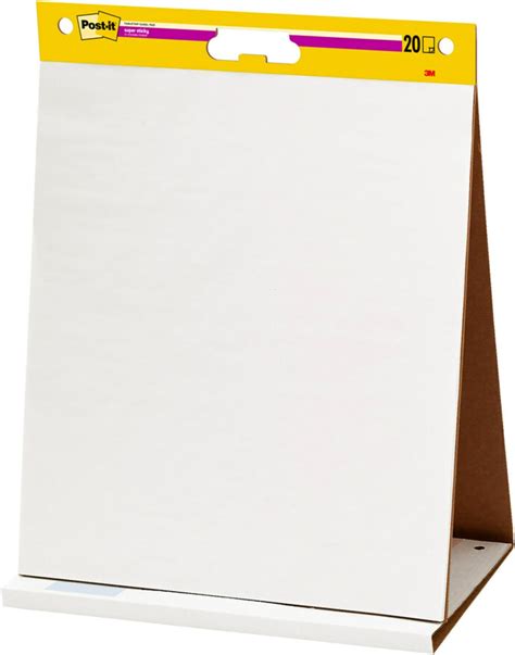 Post It Super Sticky Meeting Charts Pack De Bloc Avec Feuilles