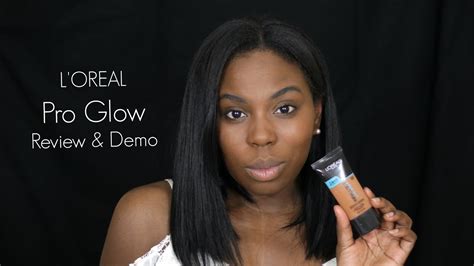 L Oreal Pro Glow Foundation Review Demo Tianaj Youtube