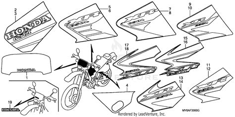 2004 Honda Xr650l Parts Diagram In Usa Br