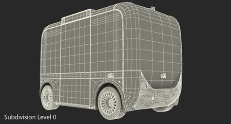 D Model Olli Self Driving Electric Turbosquid