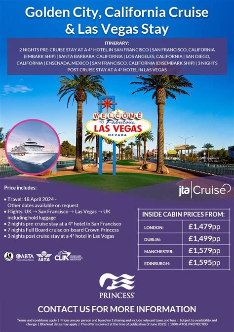 California cruise & stay! | Spa Travel