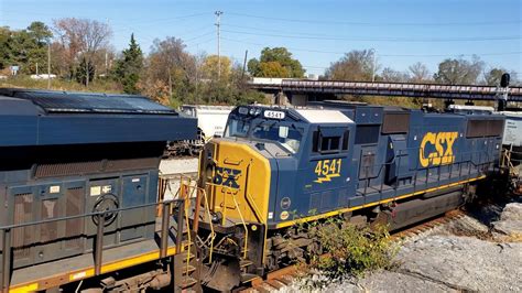 Railfanning At Coffee S Cliff Norfolk Southern And Csx Train Youtube