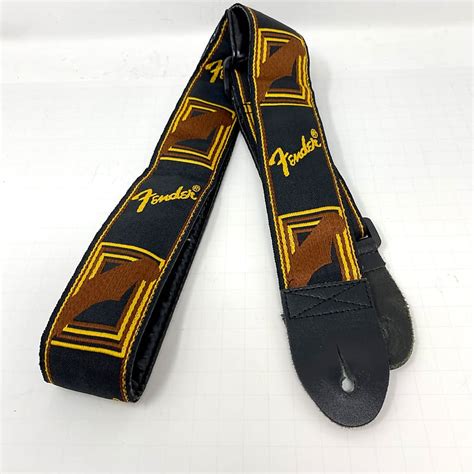 Fender 2 Monogrammed Legacy Guitar Strap Hgs2194 Reverb