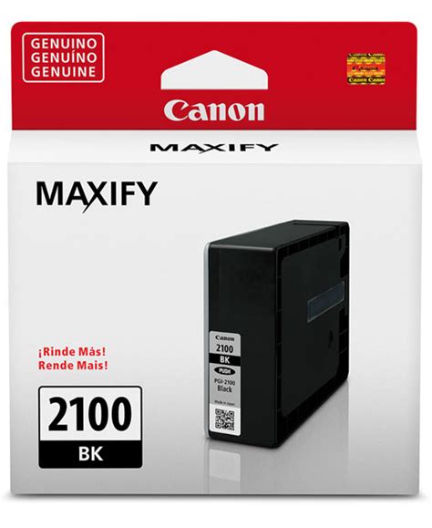 TINTA CANON PGI 2100 BK LAM FOR MAXYFI SoluCom Centro De Servicio