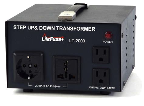 2000 Watt Power Voltage Converter Transformer 110 220 V