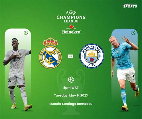 Champions League Madrid Vs Man City Live Blogging