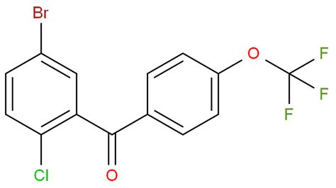 Bromo Chloro Phenyl Trifluoromethoxy Phenyl Methanone