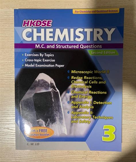 Hkdse Chemistry Mc And Structured Questions Nd Edition