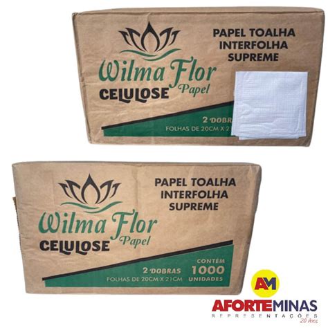 Papel Inter Folha Supreme Pacote Folhas Aforte Minas