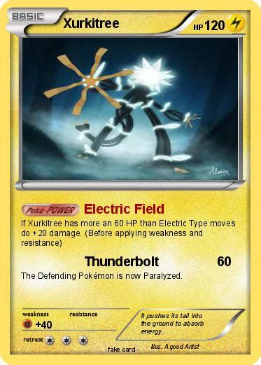 Pokémon Xurkitree 2 2 - Electric Field - My Pokemon Card