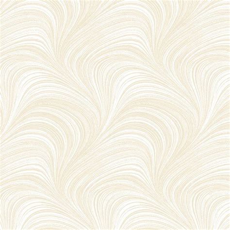 108 Flannel Wide Backing WAVE TEXTURE CREAM 2966 07 By Benartex