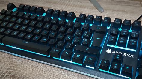 Mi nuevo TECLADO ANTRYX SK550 RGB GAMING SEMI MECÁNICO YouTube