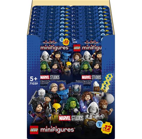 Lego Minifigures 71039 Marvel Studios Seria 2 Full Box 36 Pcs