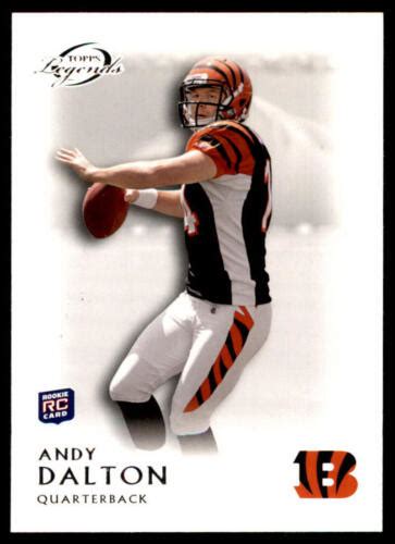 Topps Gridiron Legends Andy Dalton Rc For Sale Online Ebay