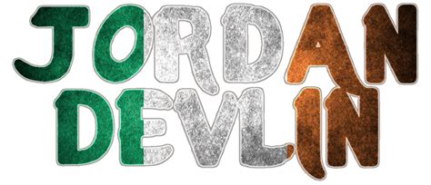 Jordan Devlin Custom Logo By Chrisneville85 On Deviantart