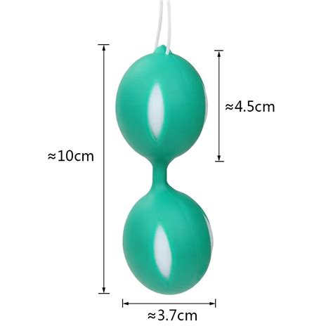 Trainer Exerciser Ben Wa Silicone Ball Geisha Vagina Tight Exercise Duo