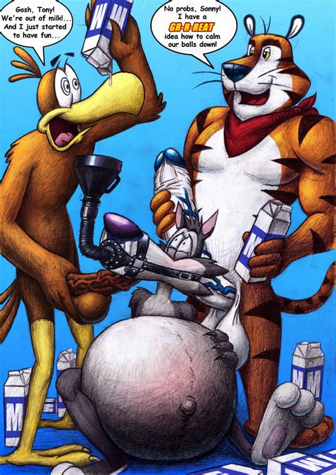 Post 3734724 Chip The Wolf Cocoa Puffs Cookie Crisp Crossover Frosted Flakes Mascots Sonny The