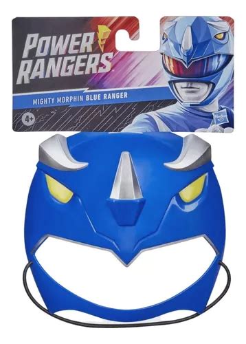 Máscara Do Power Rangers - Máscara Power Rangers Azul Mighty Morphin Ranger Blue Hasbro | MercadoLivre