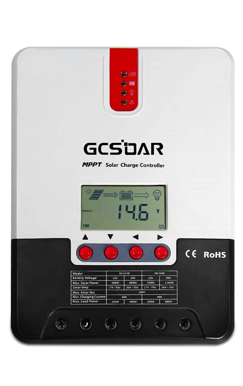 Gcsoar High Efficiency High Quality Solar Charge Controller For Solar