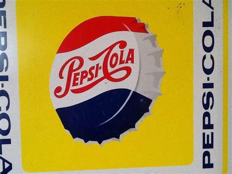 Original Vintage Pepsi Cola Bottle Cap Soda Pop Advertising Square