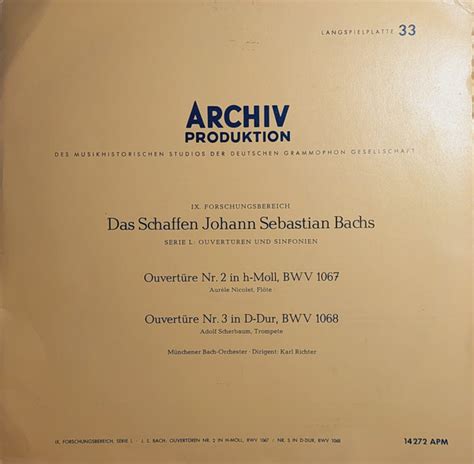 Johann Sebastian Bach Aurèle Nicolet Flöte Münchener Bach