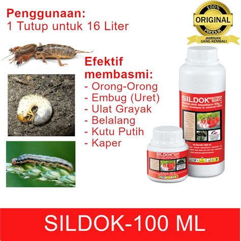 Jual Sildok Ml Obat Hama Orong Uret Ulat Grayak Belalang Shopee