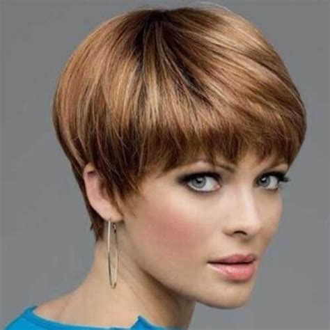 Short Wedge Haircut Ideas for Women 2018 - Fashionre