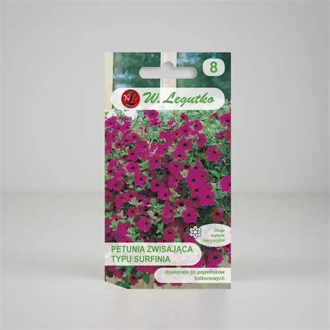 Petunia Typ Surfinia Rubina F2 Fioletowa 0 01g Nasiona W Legutko