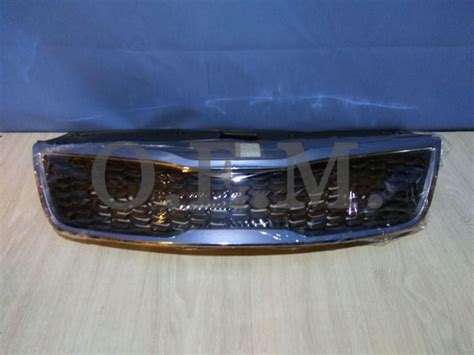 Решетка радиатора для Киа Рио 3 рестайлинг 2015-2017, Kia Rio 3 ...