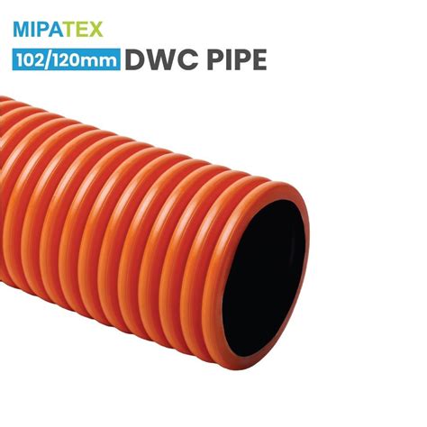 Dwc Pipe Mm Hdpe Double Wall Corrugated Pipe Cable Ducting