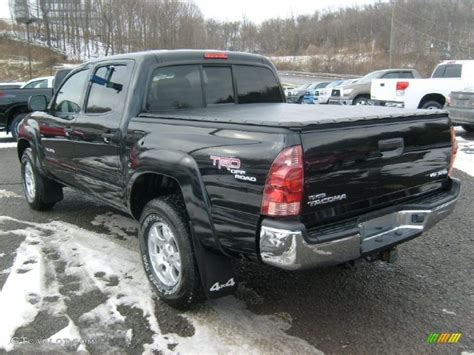 2005 Black Sand Pearl Toyota Tacoma V6 Trd Double Cab 4x4 43991905 Photo 4