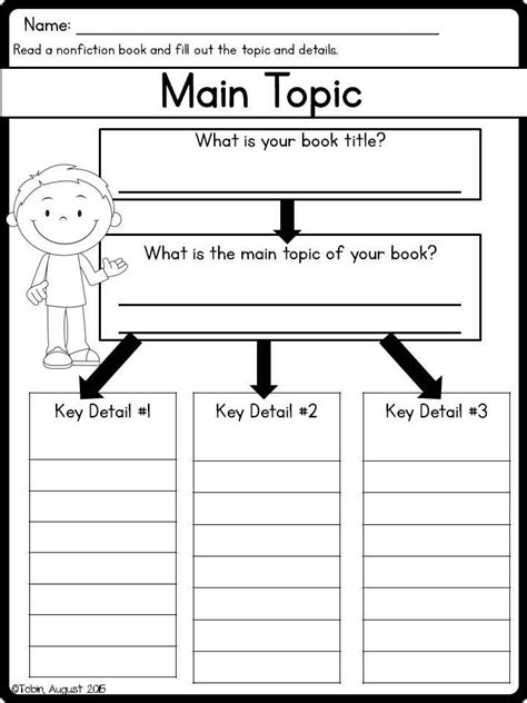 Grade 3 Main Idea Worksheets