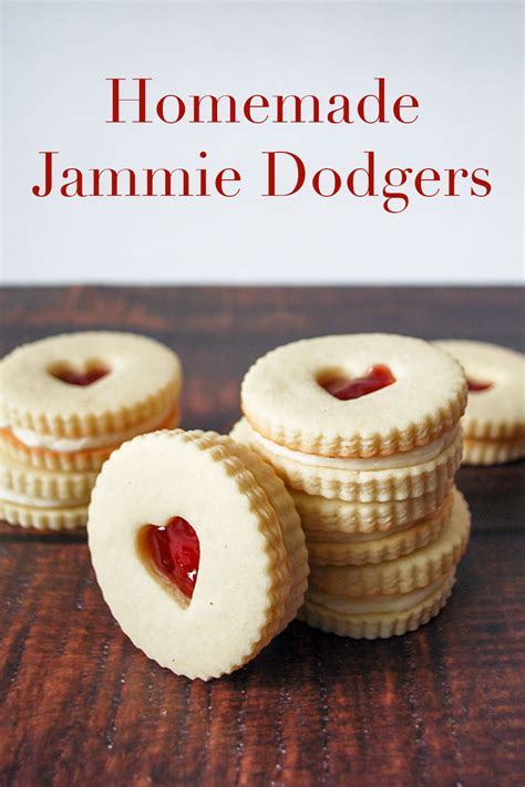 Homemade Jammy Dodger Biscuits Artofit