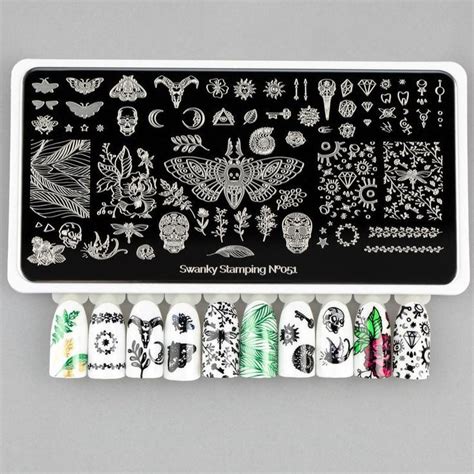 Liquid Nail Tape Liquid Nails Skull Nails Nail Art Stamping Plates