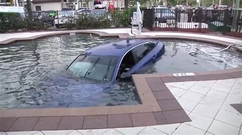 Car Crashes Into Swimming At Sw Miami Dade Apartment Complex No