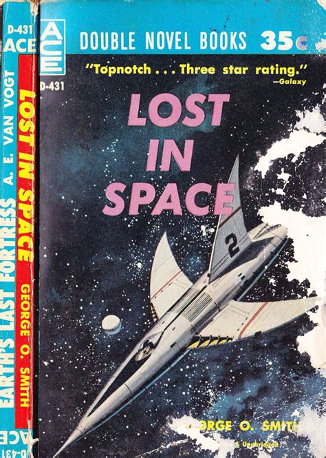 Ace Double D 431 Lost In Space By George O Smith Cover Art