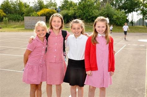 Primary School Girls Uniform Dress