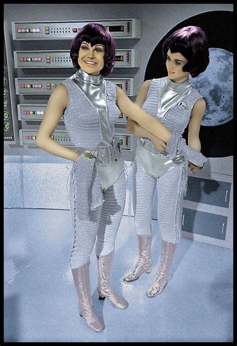 Gabrielle Drake And Joan Harrington Ufo Space Girl Costume Sci Fi