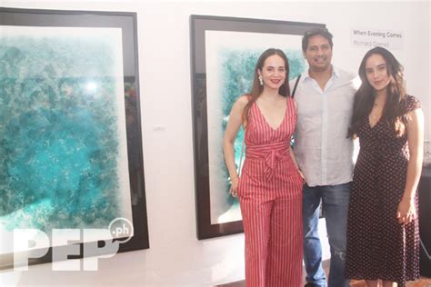 All Richard Gomez's paintings are sold except for the one titled "She Said, Mine!" | PEP.ph