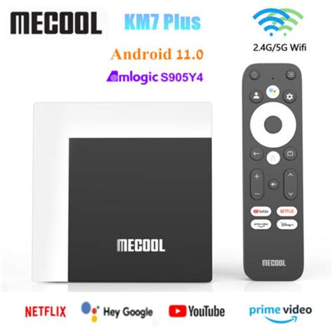 Mecool Km Plus Vtt Android Certifi Google G G Amlogic S Y K