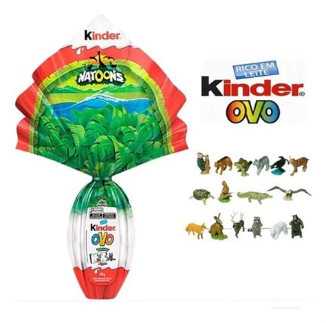 Kinder Ovo De Pascoa Surpresa Natoons 150 Gr Frete grátis