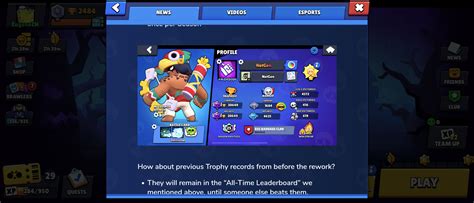 Brawl Stars Update Introduces A New Trophy System Details Esports Gg