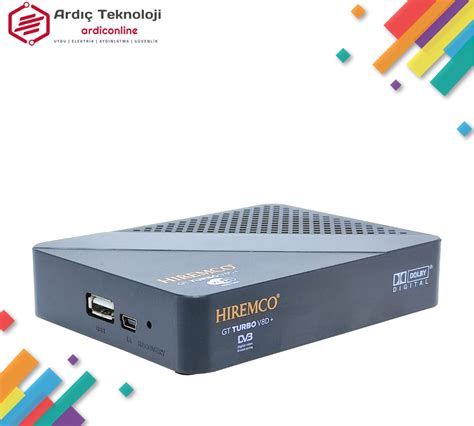 Hiremco GT Turbo V8D PLUS Full HD Iptv Uydu Alıcı