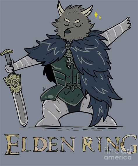 Elden Ring Blaidd Essential Digital Art by Deriyah Vasquez | Pixels