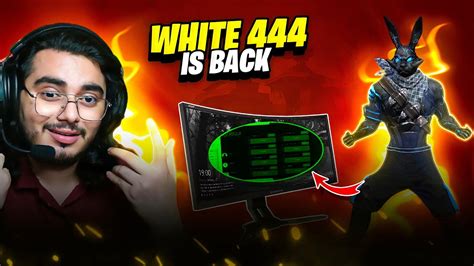 White 444 Is Back 🐰 Testing 100 Aimbot Accuracy Player 🤖to Join Ng 🔥