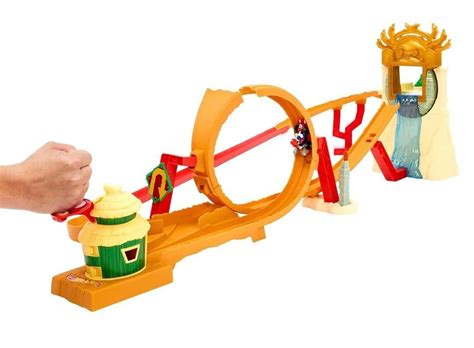 Hot Wheels Pista Mario Kart Corrida Na Selva Universo Hot Wheels