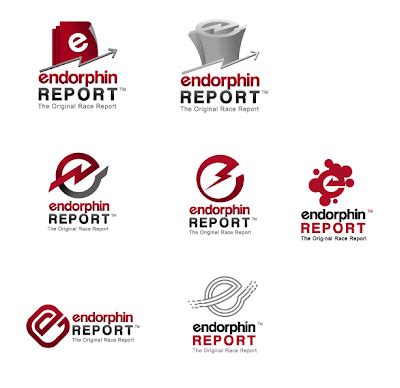 designer  work endorphin sports media logo design
