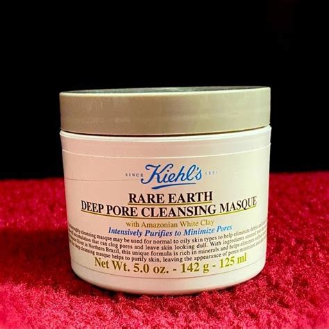 Kiehl’s Rare Earth Deep Pore Minimizing Cleansing Clay Mask Deep Pores ...